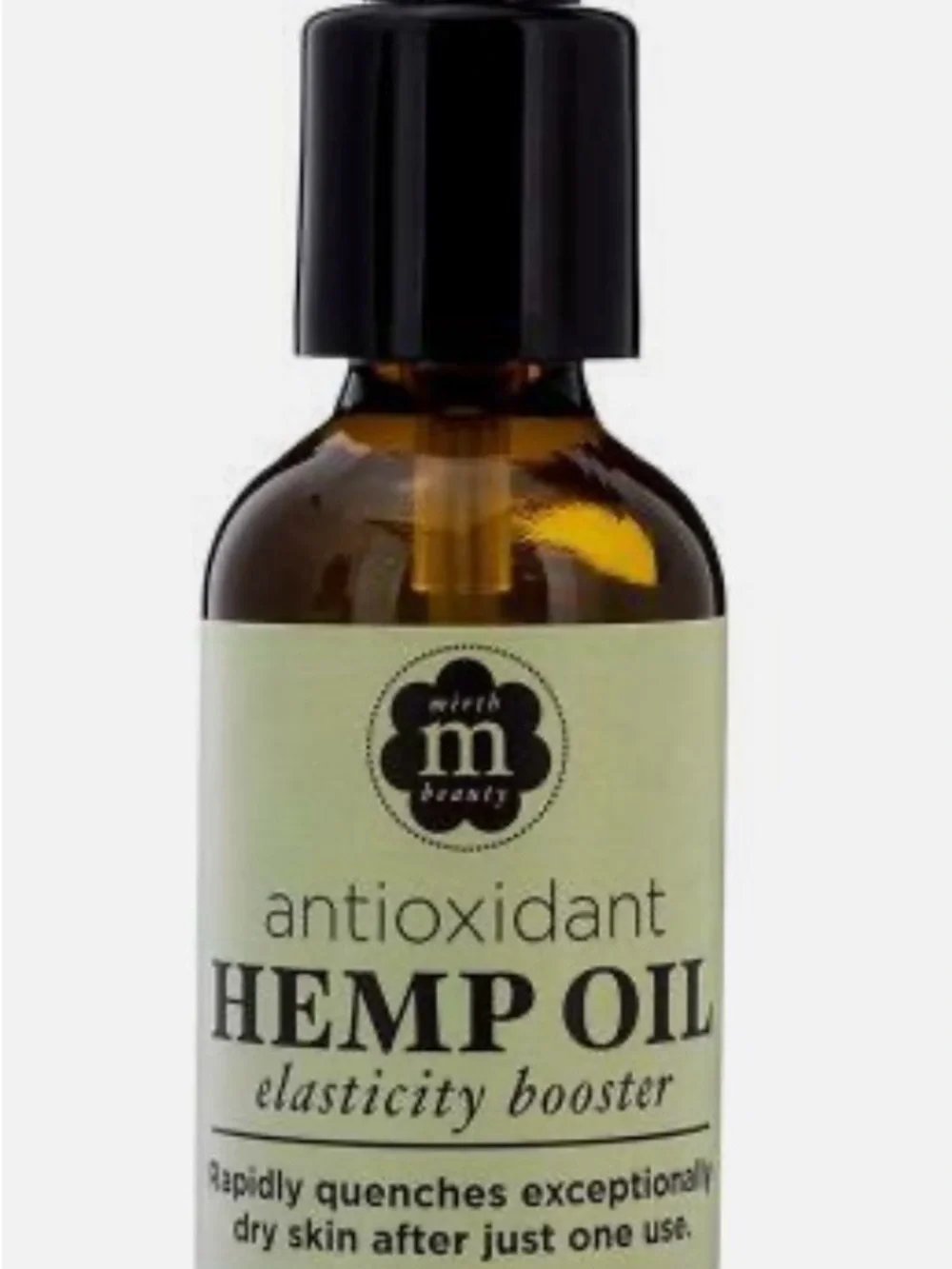 Mirth Beauty Lush Antioxidant Hemp Oil -ELASTICITY BOOSTER 2 OZ - Picture 2 of 3